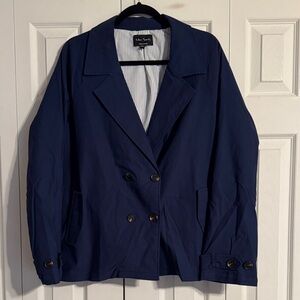 Eden Society Navy Trench Coat